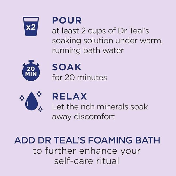 Dr Teal's Epsom Salt - Image 3